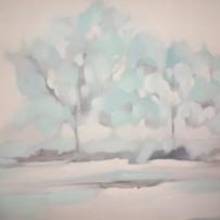 Paisaje en azules
