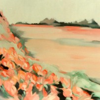 Paisaje en rojo