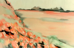 Paisaje en rojo